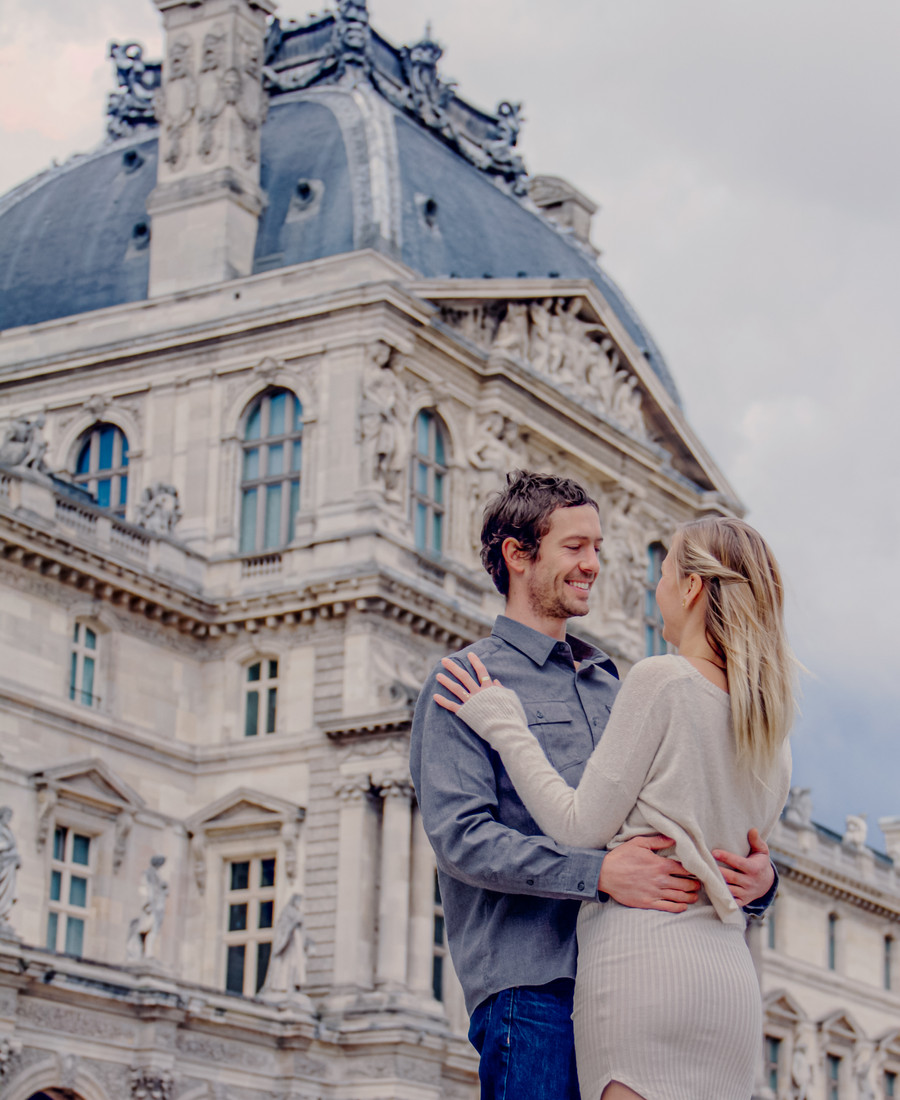 Chloé & Peter in Paris — editorial couple session